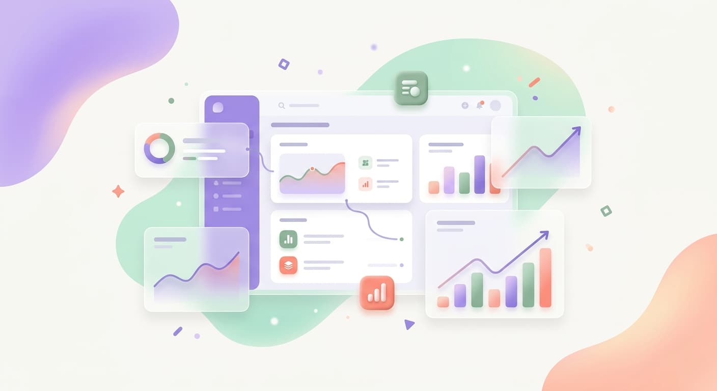 Enterprise [AI automation](/services/ai-automation) dashboard showing scale and integration