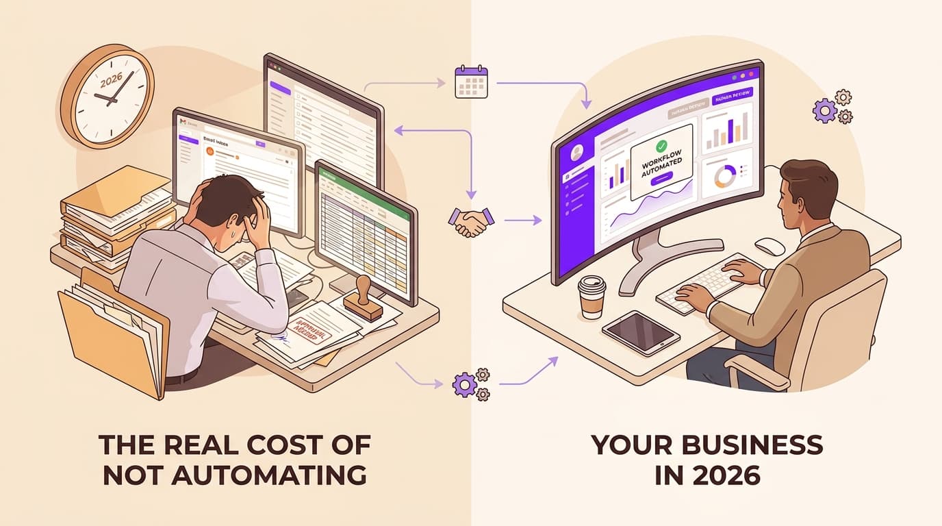 The Real Cost of NOT Automating Your Business in 2026