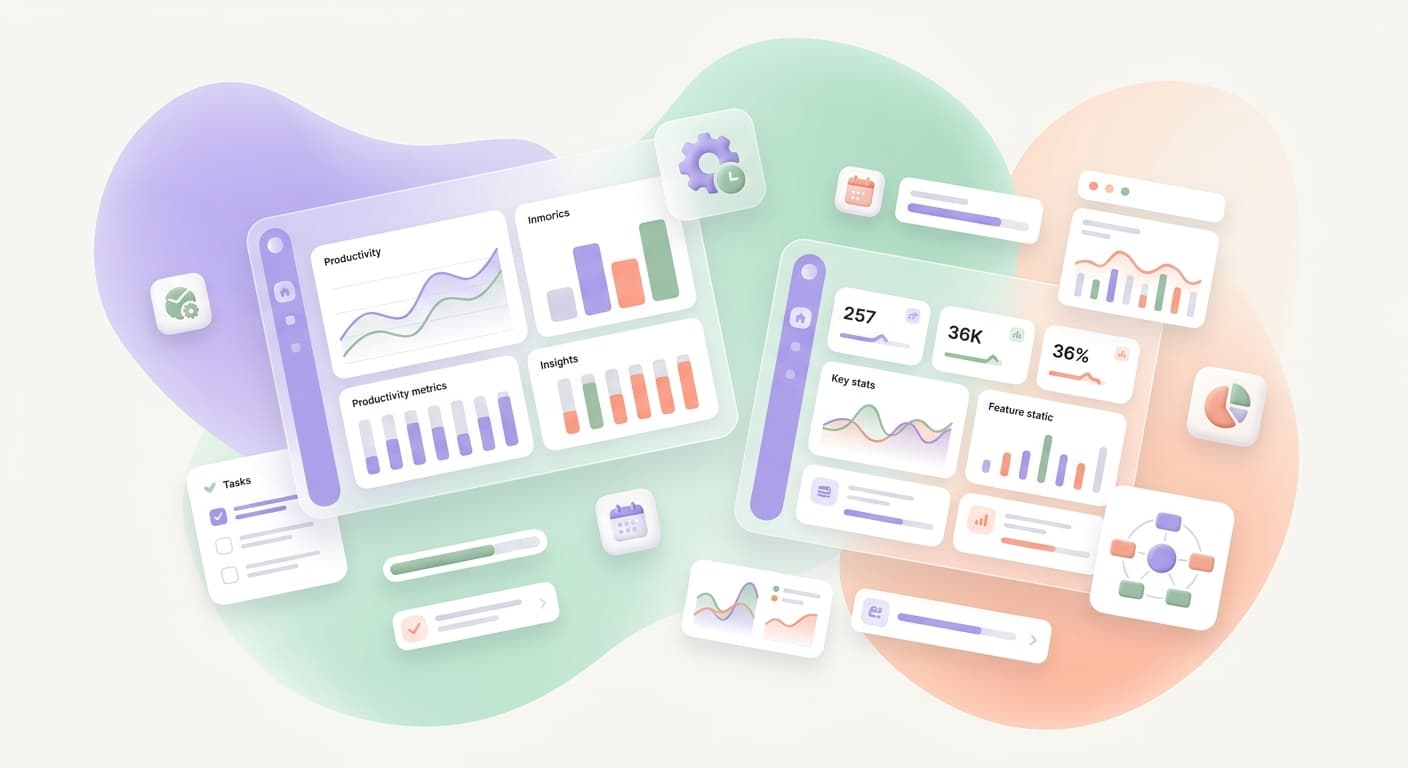 Downtown Rome Georgia main street with AI technology overlay showing business automation