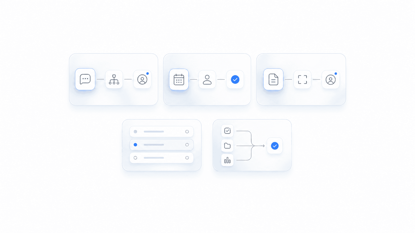 Five AI-assisted workflows for lead routing, scheduling, document review, and human handoffs