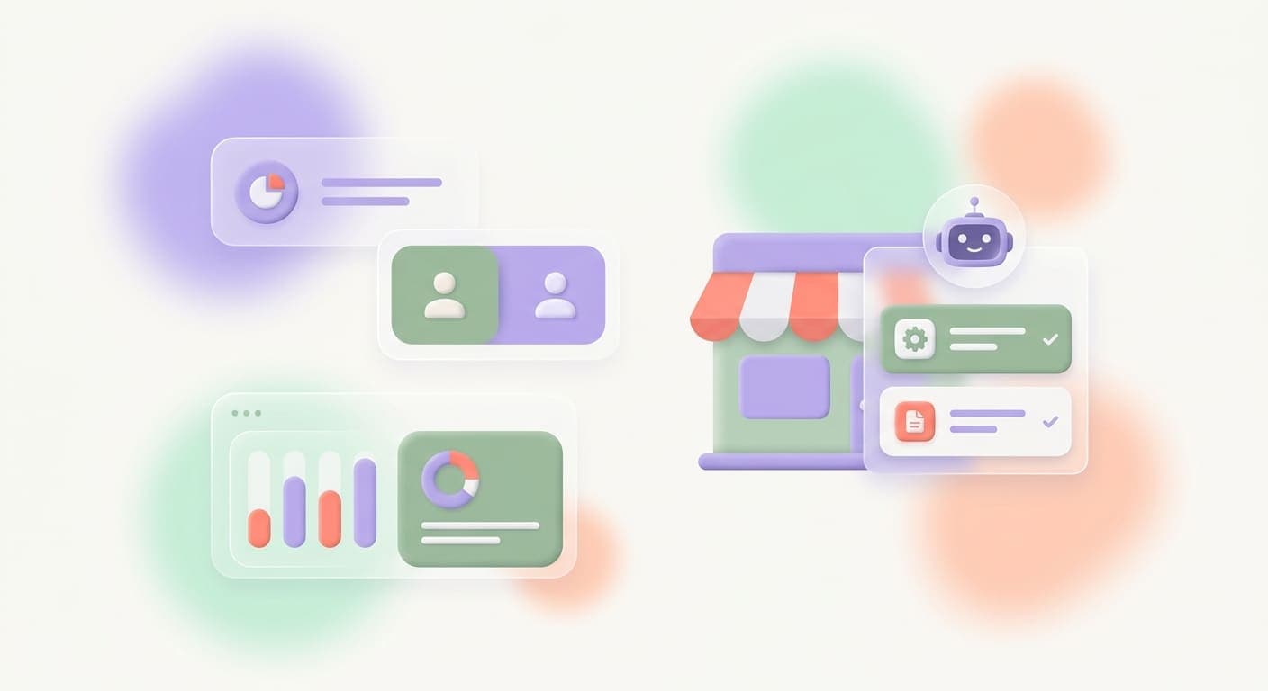 AI agent automation dashboard for small business