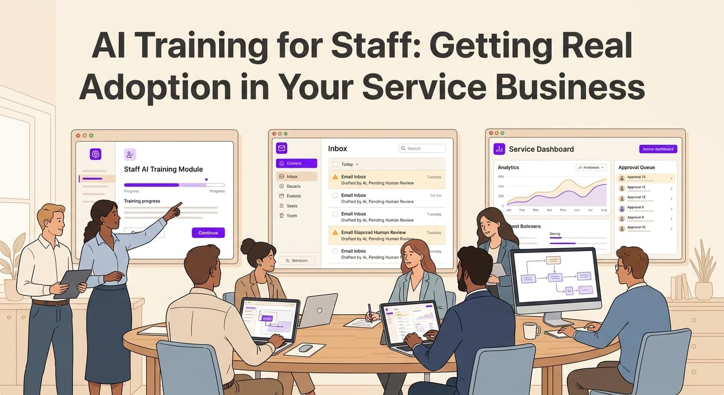 AI Training for Staff: Getting Real Adoption in Your Service Business