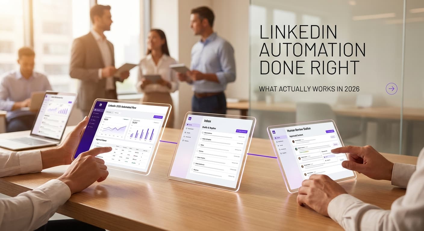 LinkedIn Automation Done Right: What Actually Works in 2026