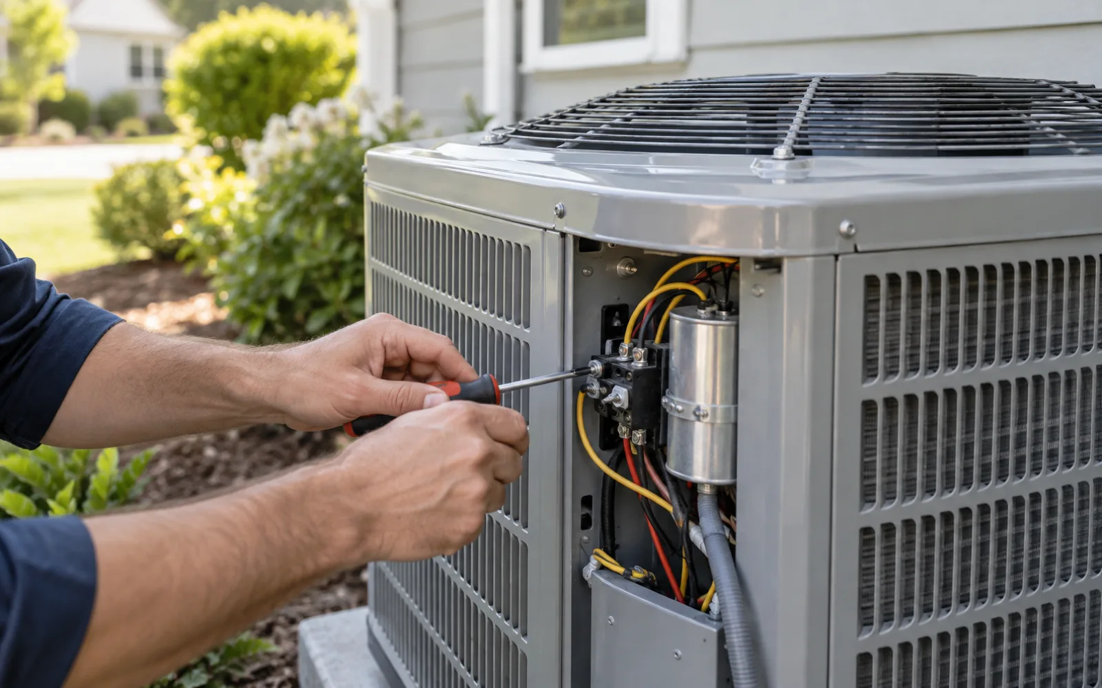 A Northline technician at work